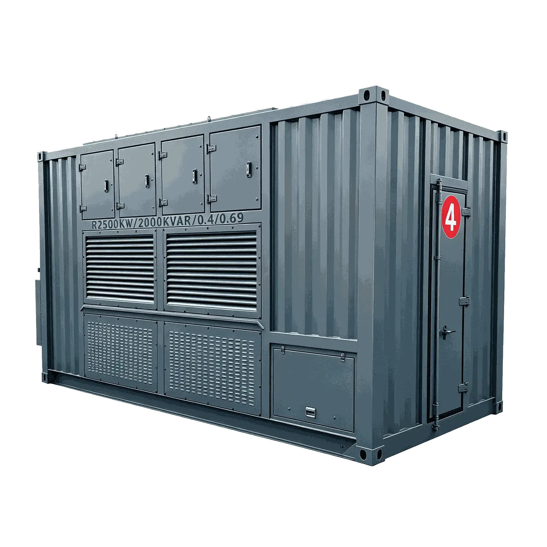 Container load bank mobile untuk test kapasitas besar - LBT Power