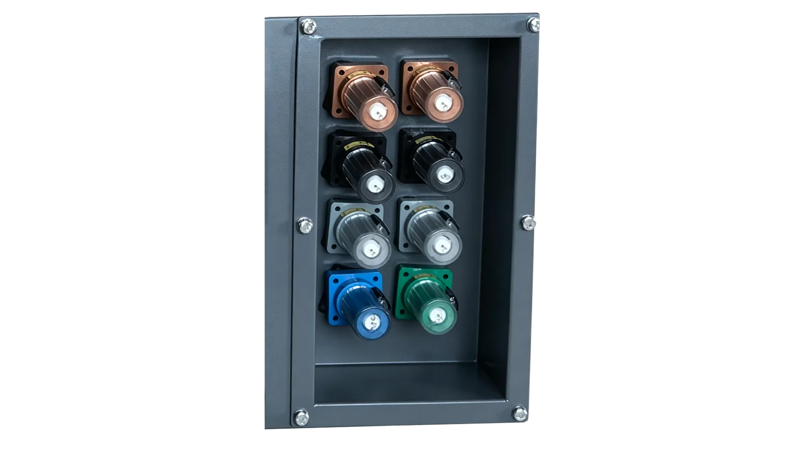 Custom compatibility and scalability options for container load bank